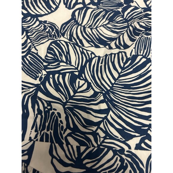 Lilly Pulitzer Alexandra Elbow Sleeve Wrap Dress Aegean Navy Beach Path 4 - Picture 6 of 6